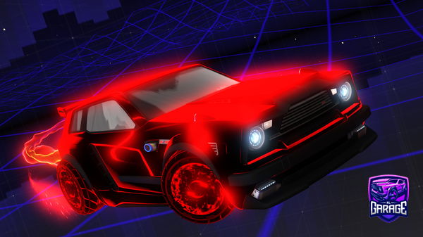 A Rocket League car design from H_T