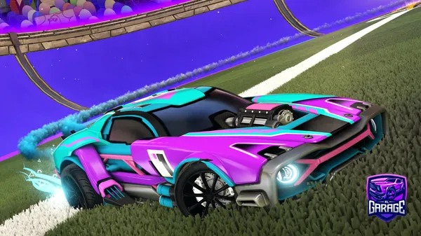 A Rocket League car design from 2boi