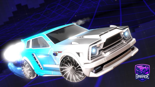 A Rocket League car design from san_contre