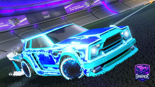 A Rocket League car design from ZannyX