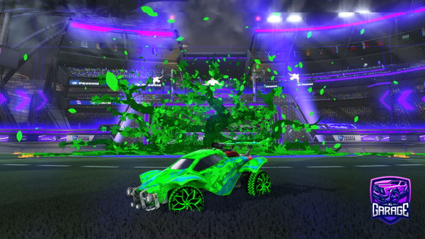 A Rocket League car design from Bananasfc22