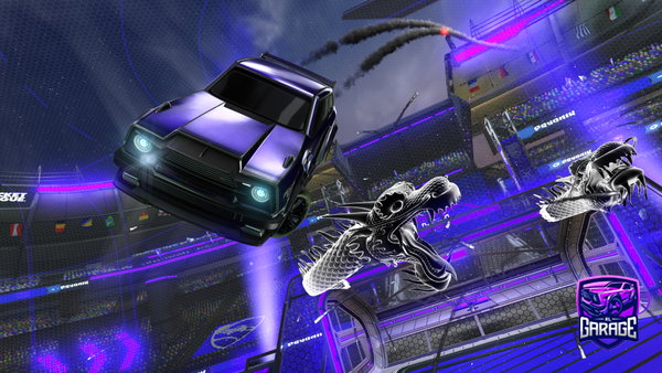 A Rocket League car design from Alexavier5
