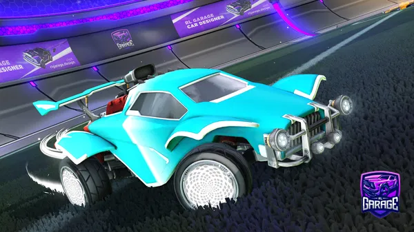 A Rocket League car design from besede