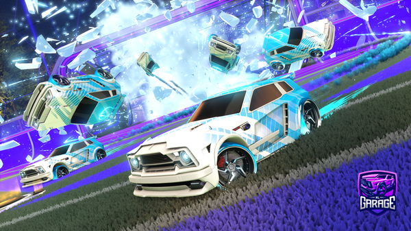 A Rocket League car design from qtJ0SH