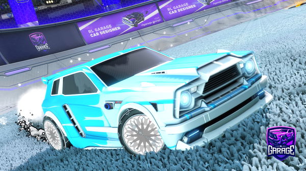 A Rocket League car design from CeasarSalad17