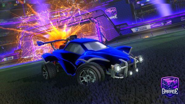 A Rocket League car design from Hugooooo17