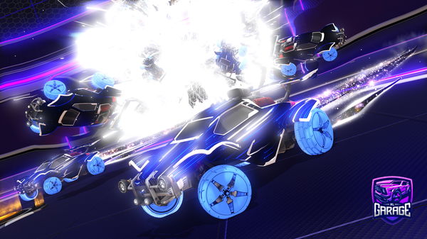 A Rocket League car design from Chugarson