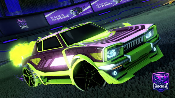 A Rocket League car design from BarkingLilly