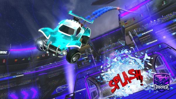 A Rocket League car design from benbo32