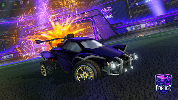 A Rocket League car design from kokohdl4