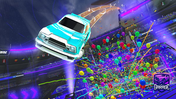 A Rocket League car design from s5amppu