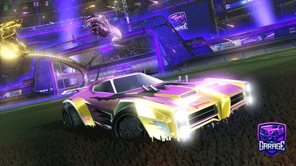 A Rocket League car design from intSyne