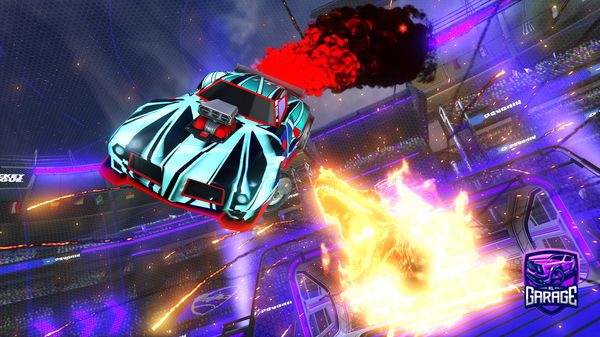 A Rocket League car design from ChaosVikingr