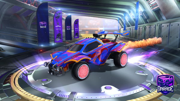 A Rocket League car design from Sleeq