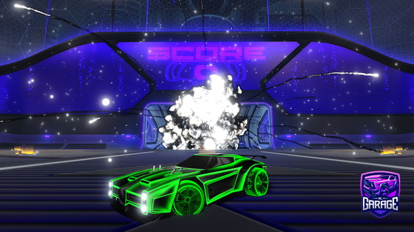 A Rocket League car design from Lorenzoildemo