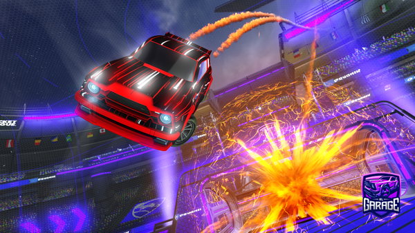 A Rocket League car design from roroeatalot