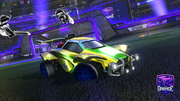 A Rocket League car design from Sheluvvsmyst