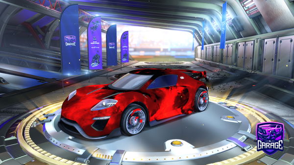 A Rocket League car design from oO0SilverHeelO0o
