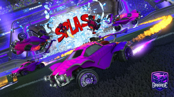 A Rocket League car design from RoadToBlkDuelingDragons