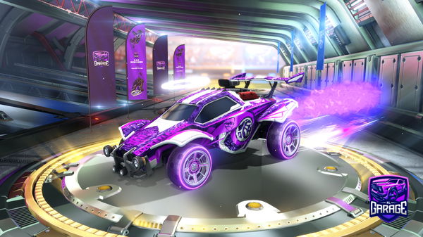 A Rocket League car design from Ipad28