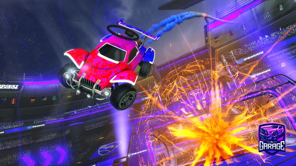 A Rocket League car design from Trinity458