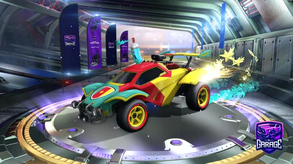 A Rocket League car design from CatchABootyGang