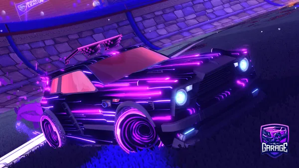 A Rocket League car design from RLGarage