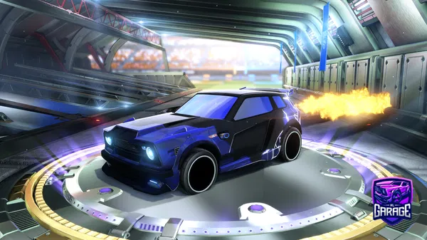 A Rocket League car design from Poweredplayer