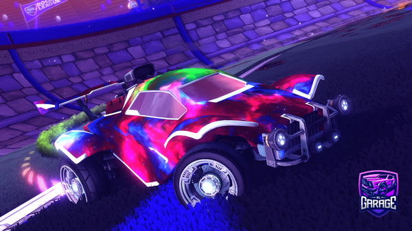 A Rocket League car design from firezord265