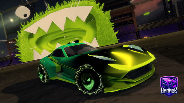 A Rocket League car design from TyrannixzRL