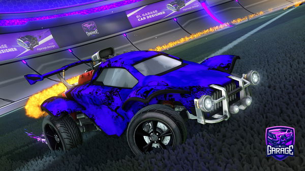 A Rocket League car design from y_no_caca