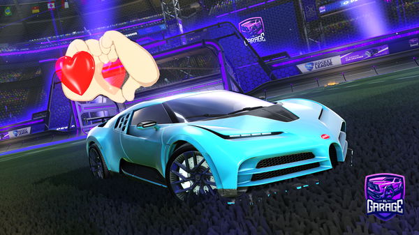 A Rocket League car design from Mike108