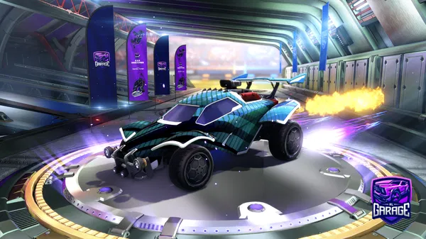 A Rocket League car design from lewis284