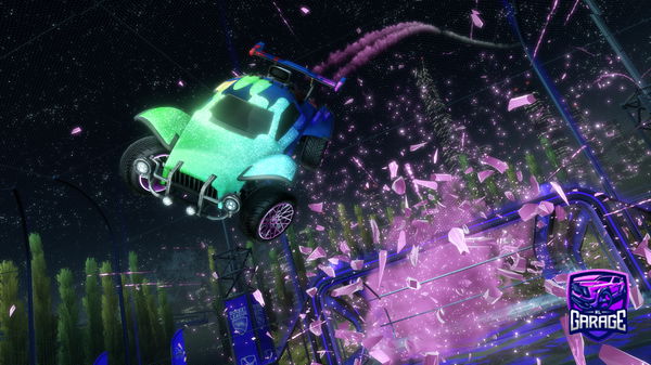 A Rocket League car design from Miresy