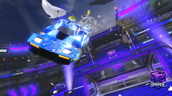 A Rocket League car design from Sk8-Prk