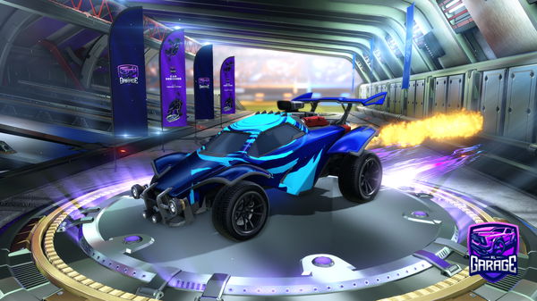 A Rocket League car design from Wahwahhalik