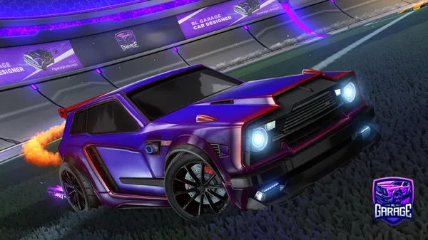 A Rocket League car design from ToastRL0_0