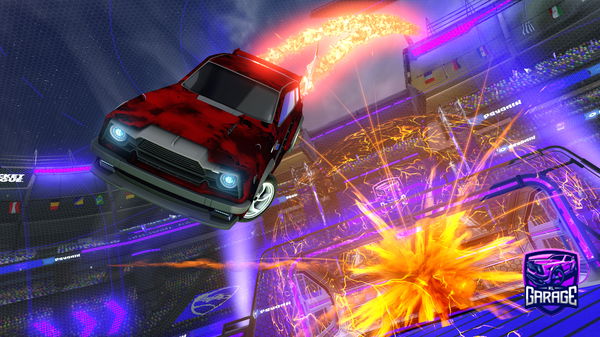 A Rocket League car design from dxaj