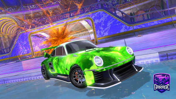A Rocket League car design from Hansgt7