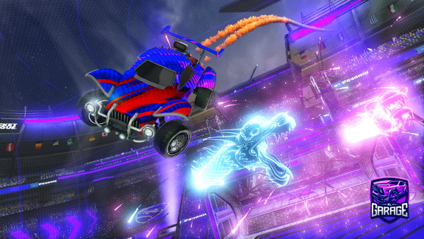 A Rocket League car design from Eartheagle756