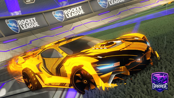 A Rocket League car design from irosario78