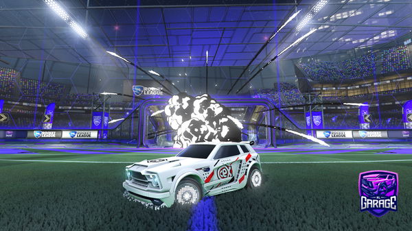 A Rocket League car design from babayoman