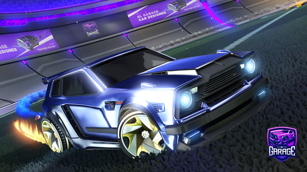 A Rocket League car design from RJTENTACION