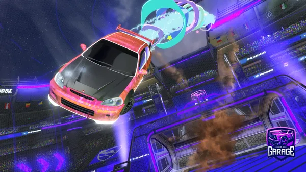 A Rocket League car design from Pikl3