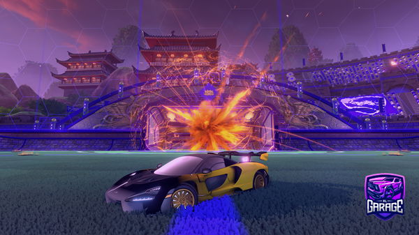 A Rocket League car design from SELDERA