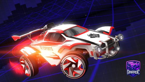 A Rocket League car design from PoKyCeSa