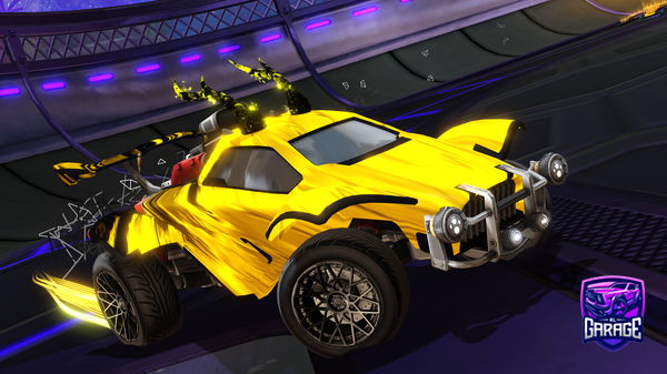 A Rocket League car design from Caba_Me