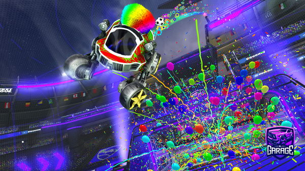 A Rocket League car design from Yuno2alive