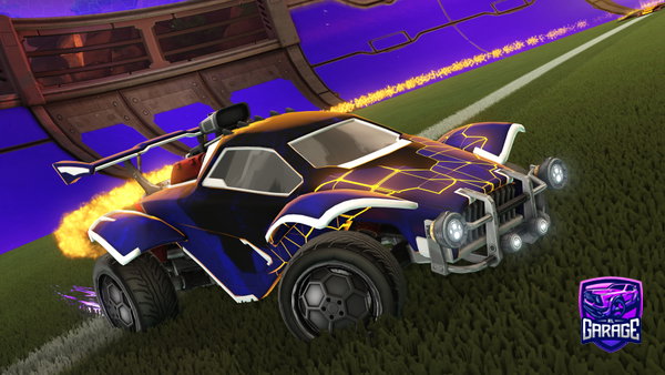 A Rocket League car design from Ryzanwastaken