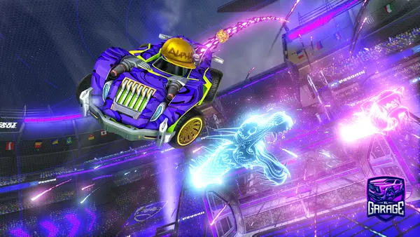 A Rocket League car design from meccagod1